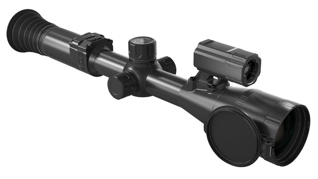 PARD PA435/LRF Pantera 480 LRF Thermal Black 2.3x35mm Multiple Reticle, Digital 2x/4x/6x/8x Zoom, 480x360 Resolution | OPTIMAX TECHNOLOGY LLC