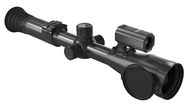 PARD PA4-50/LRF Pantera 480 LRF Thermal Black 3.3x50mm Multi Reticle, Digital 2x/4x/6x/8x Zoom 640x480, 12 Microns, 50 Hz Resolution | OPTIMAX TECHNOLOGY LLC
