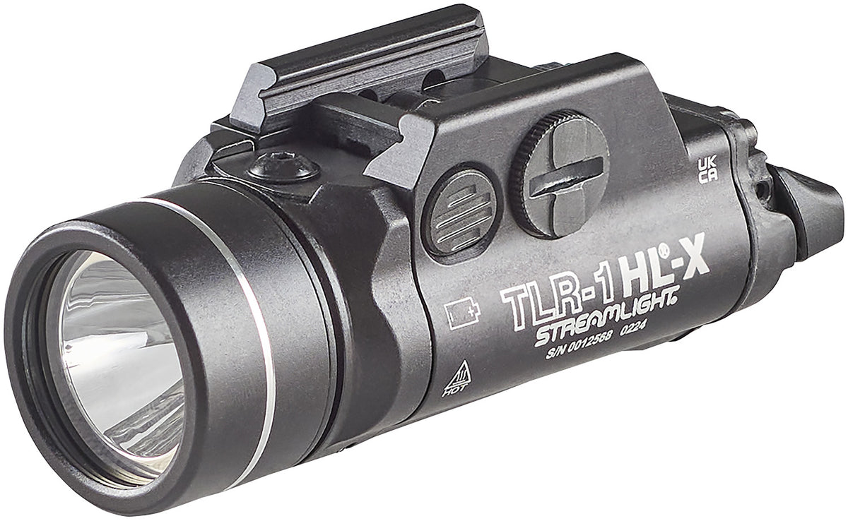 Streamlight 69501 TLR-1 HL-X Gun Light Black 6000 Series Aluminum 1500 Lumens