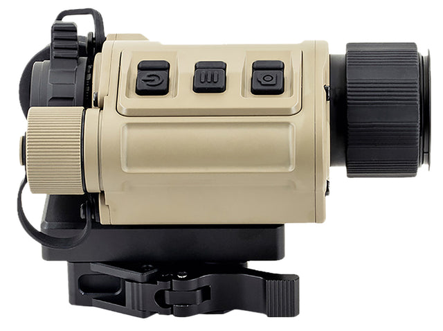 InfiRay Outdoor RH25V2 RICO Micro V2 640 Thermal Weapon Sight Tan 1x25mm Multiple Reticle 640x480, 12 Microns, 60Hz Resolution, Zoom 1x/2x/4x | INFIRAY OUTDOOR