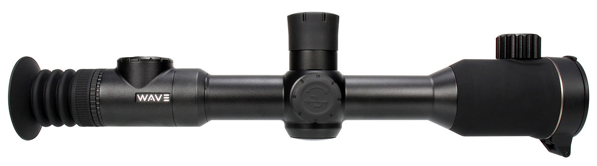 Wave WTS100 Atris 335 Thermal Black 3.3x35mm Illuminated Multi Reticle, Digital Zoom 16.5x Rapid/Smooth, 384x288, 12 Microns, 50 Hz Resolution | WAVE
