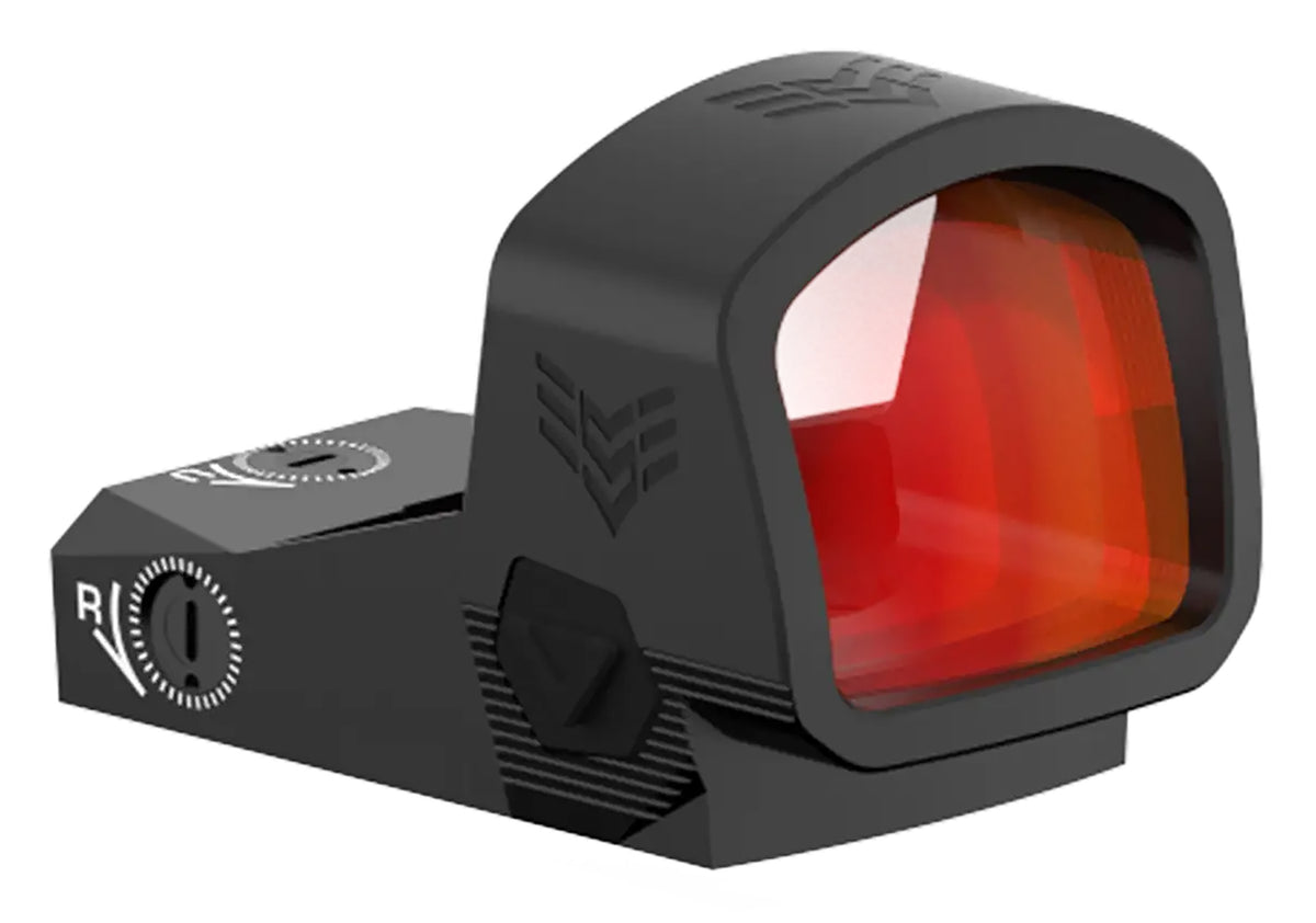 Swampfox Optics JTC2130MR Justice II Black 1x Multi-Reticle Red