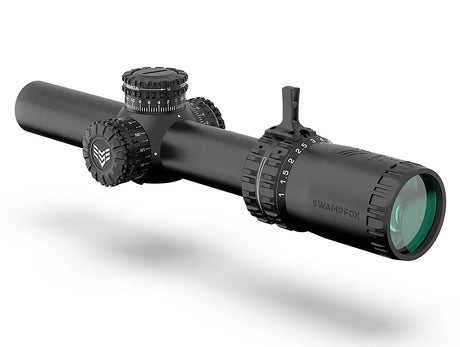 Swampfox Optics ARH11024B Arrowhead Black 1-10x 24mm 30mm Tube Guerrilla Dot BDC Reticle | SWAMPFOX OPTICS