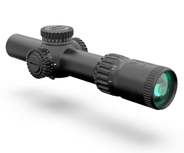 Swampfox Optics WAR16241GL Warhorse Green 1-6x24mm FFP | SWAMPFOX OPTICS
