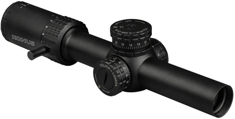 Konus 7193 Sultan 1-10x24 30mm Tube Illuminated Engraved Ballistic Circle Reticle | KONUS
