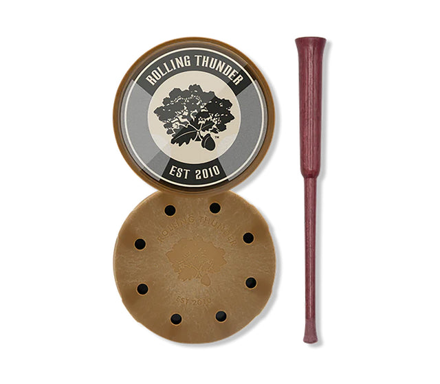 Rolling Thunder Game Call TCP-TDC Thunderdome Crystal Pot Call Attracts Turkey Species