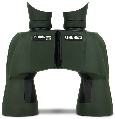 Steiner 2070 Nighthunter 8x56mm BaK-4 Porro Prism, Auto Focus, Matte Green Makrolon w/Rubber Armor | STEINER