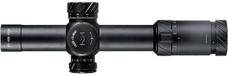 Meprolight USA 901245701 MVO Matte Black Anodized 1-8x28mm 34mm Tube, Illuminated M1 MRAD Etched Green/Red Reticle | MEPRO USA LLC