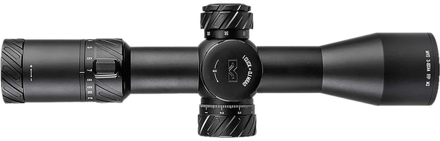 Meprolight USA 901246703 MVO Matte Black Anodized 3-18x44mm, 34mm Tube, Illuminated M3 MRAD Etched Green/Red Reticle | MEPRO USA LLC