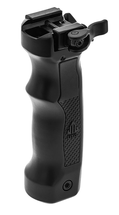 Leapers MNTDG02Q D Grip Bipod Black Aluminum/Steel | LEAPERS