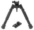 Leapers TLBP01B Bipod Black Anodized 7-9" Aluminum | LEAPERS