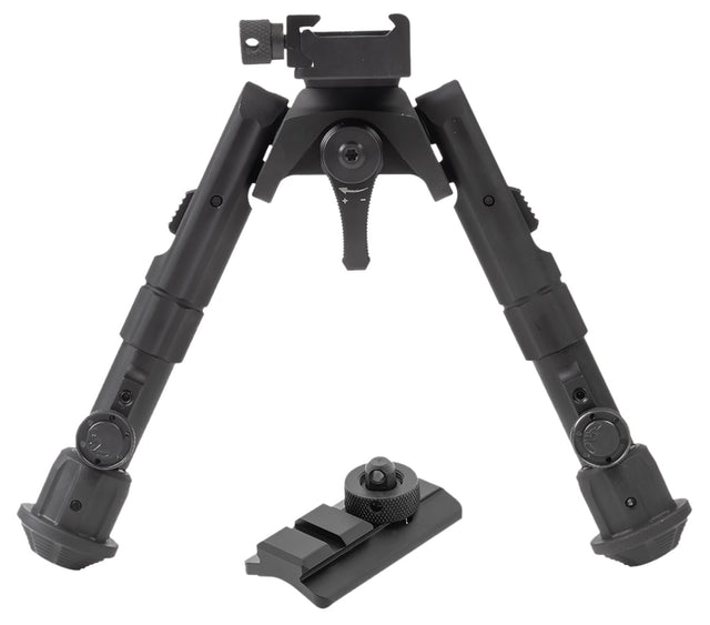 Leapers TLBP02B Recon 360 Matte Black Anodized 5.60-7.20" Aluminum | LEAPERS