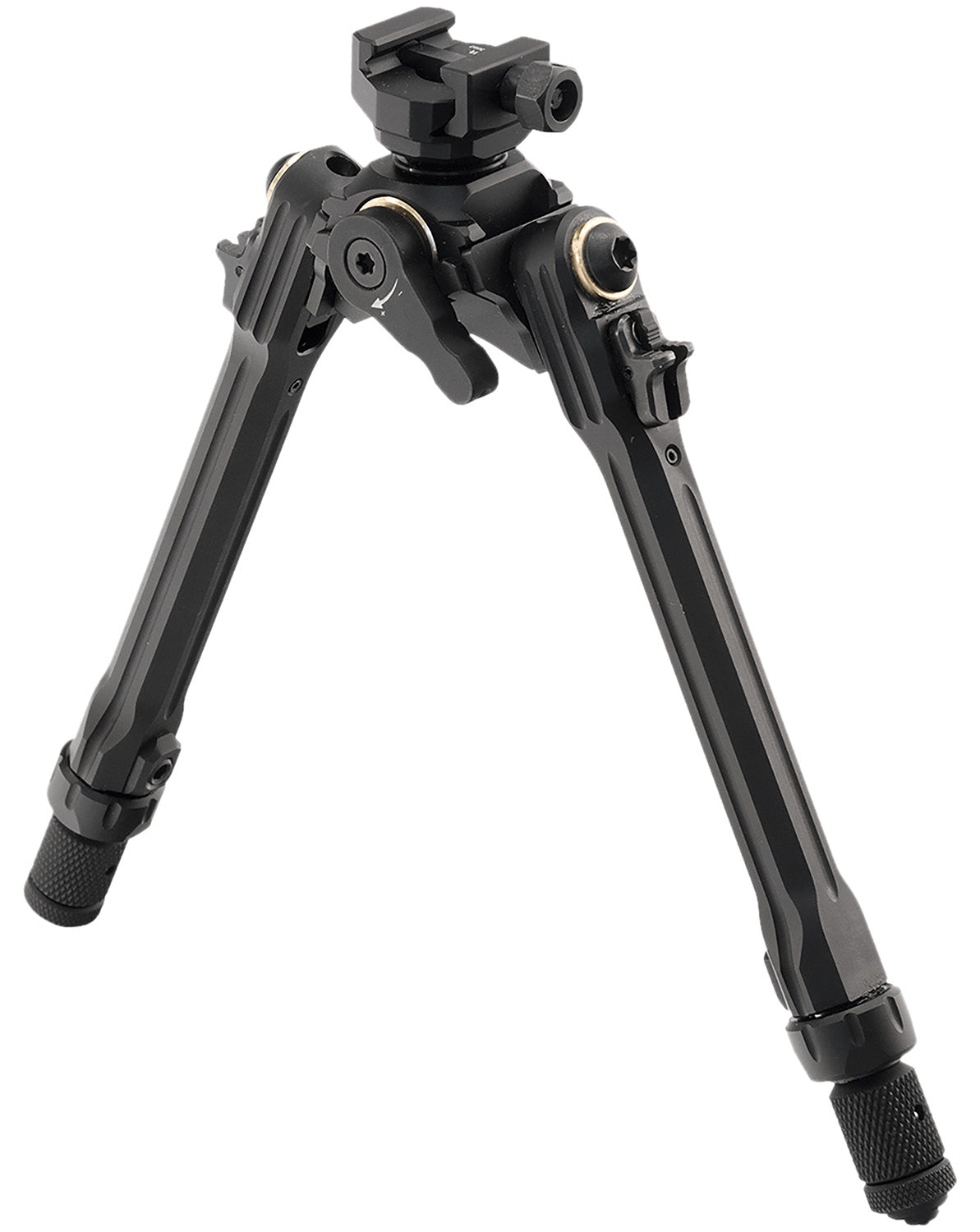 Leapers TLUBP01 Bipod Black Anodized 8.50-11" Aluminum/Steel | LEAPERS