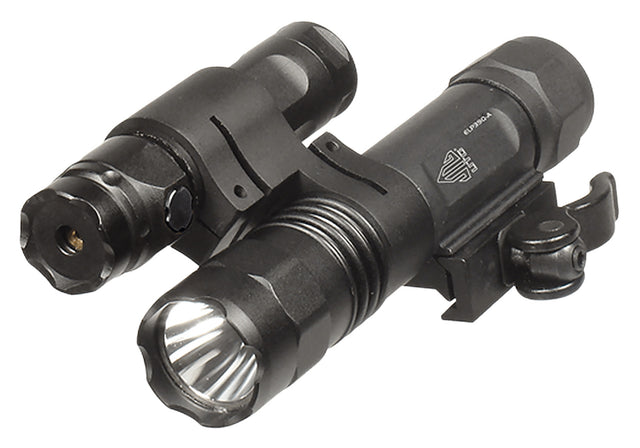 Leapers LTELP39QA Black Aluminum 400Lumens 23mm LED IRB Bulb Green Laser Picatinny/Weaver Mount