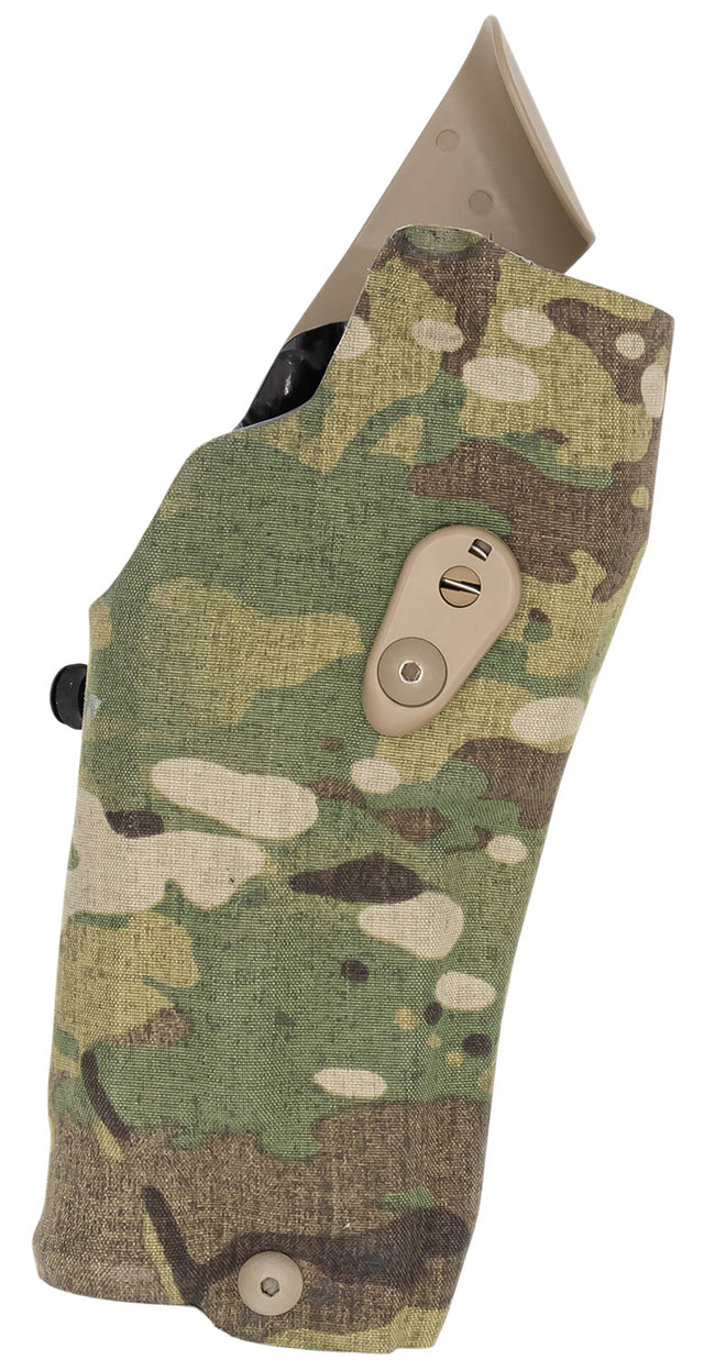 Safariland 6354RDSO28327701MS1 6354RDSO-ALS OWB Multi-Cam SafariLaminate Fits Glock 19 MOS Compatible w/ TLR 7 Light Right Hand