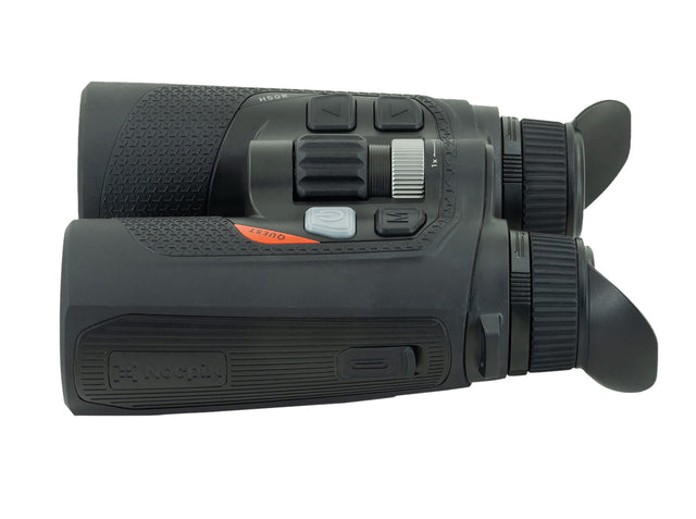 Nocpix QUESTH50R Quest H50R LRF Thermal Rangefinding Binocular Black 4x50mm, 640x480 12 Microns 60Hz Resolution, Zoom Digital 8x | NOCPIX