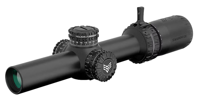 Swampfox Optics ARH11024RL Arrowhead Black 1-10x24mm 30mm Tube Guerrilla Dot MIL Red Reticle | SWAMPFOX OPTICS