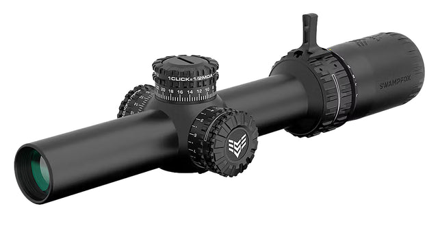Swampfox Optics ARH11024GL Arrowhead Black 1-10x24mm 30mm Tube Guerrilla Dot MIL Green Reticle | SWAMPFOX OPTICS
