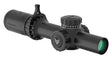 Swampfox Optics THK14241GB Tomahawk II Black 1-4x24mm 30mm Tube BDC Green Reticle | SWAMPFOX OPTICS