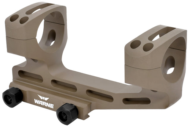 Warne LRSKEL34DE Skeletonized Scope Mount/Ring Combo Dark Earth Aluminum 34mm Tube MSR 20 MOA