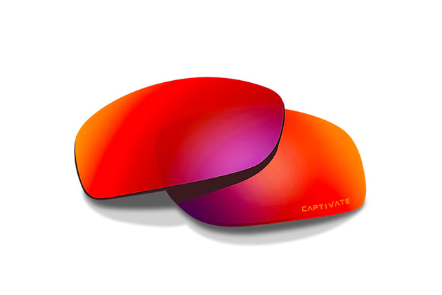 Wiley X P-17RM Twisted Red Mirror Lens Polycarbonate