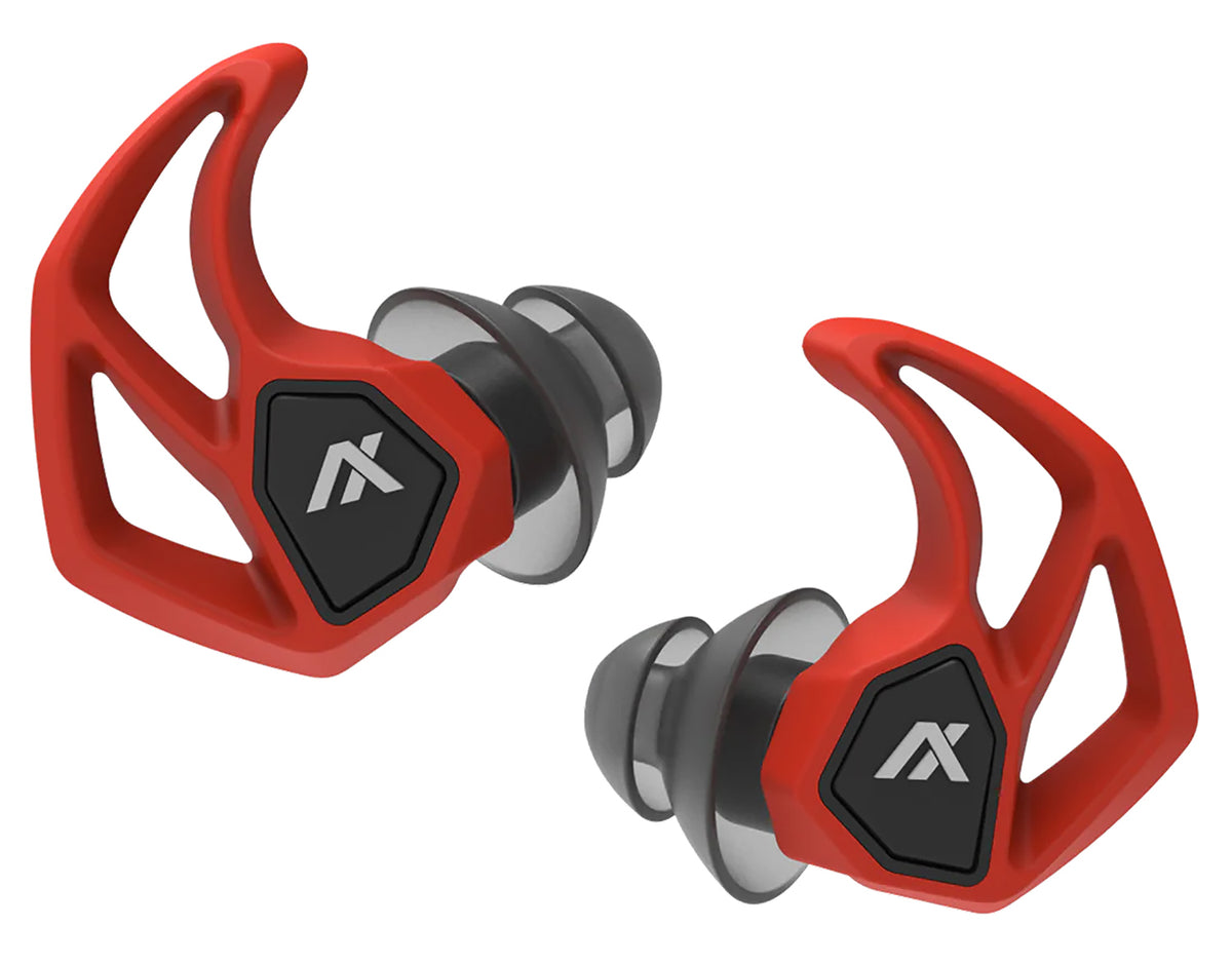 Axil LLC X30IO X30i Earplugs Silicone Ear Piece 25 dB In The Ear Blaze Red