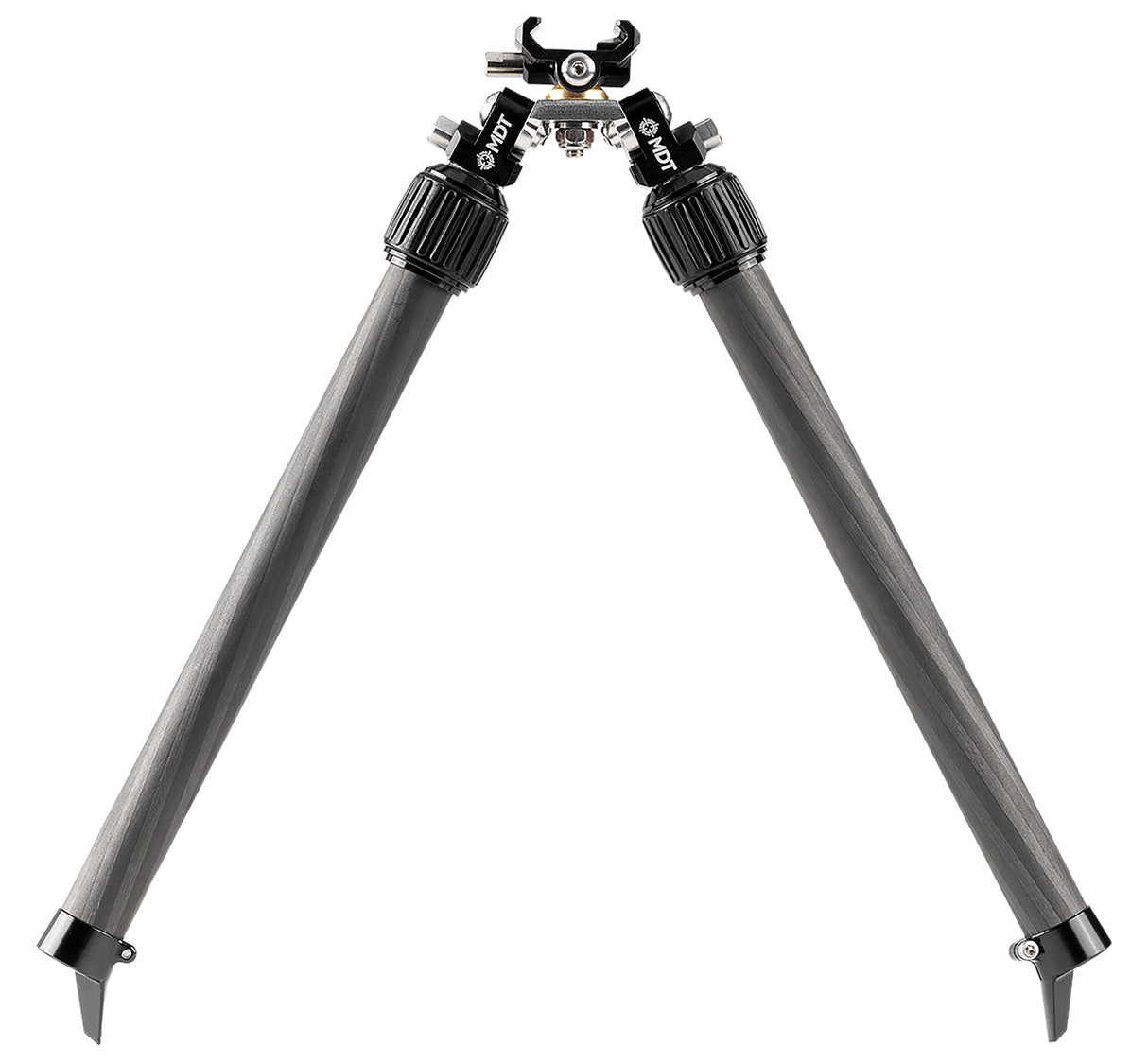 Mdt Sporting Goods Inc 114770BLK BackCountry Bipod 7.50-14.30" High Black Carbon Fiber/Aluminum | MDT SPORTING GOODS INC