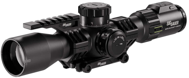 Sig Sauer Electro-Optics SOBBDX63104 BRAVO6T BDX Black 3-18x44mm, 35mm Tube, Illuminated MRAD DEV-L 2.0 Reticle | SIG SAUER ELECTRO-OPTICS