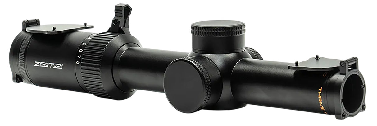 Zero Tech Optics TH1824P4-IR Thrive HD Black 1-8x24mm, 30mm Tube Illuminated PHR 4 Reticle | ZERO TECH OPTICS