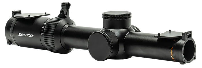 Zero Tech Optics TH1824P4-IR Thrive HD Black 1-8x24mm, 30mm Tube Illuminated PHR 4 Reticle | ZERO TECH OPTICS