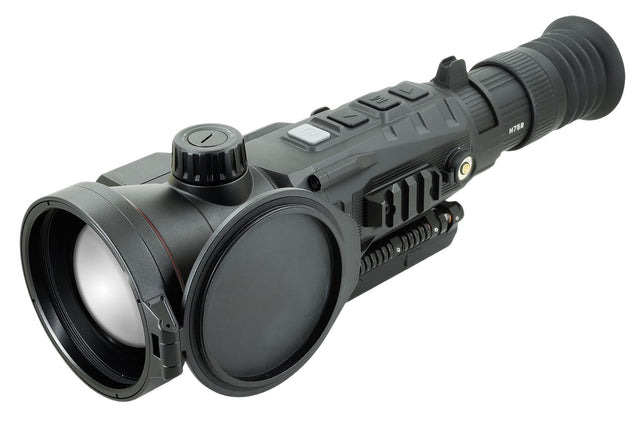 iRay USA RICO2H75R RIco 2 H75R LRF Thermal Weapon Sight Black 4x75mm Multi- 1 DIY/1 Dynamic/6 Static Reticle, 640x512, 12 Microns, 60 Hz Resolution, Zoom Digital 8x | NOCPIX