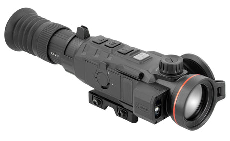 Nocpix RICO2L42R RIco 2 L48R LRF Thermal Weapon Sight Black 4x42mm Multi- 1 DIY/1 Dynamic/6 Static Reticle, 384x288, 12 Microns, 60 Hz Resolution, Zoom Digital 4x | NOCPIX