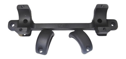 DNZ X97500 Black Aluminum 30mm Tube Medium Rings