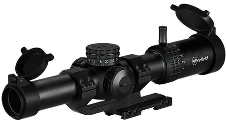 Firefield FF13075 RapidStrike Black 1-10x24mm, 30mm Tube Illuminated Black/Green/Red CR1 Reticle | FIREFIELD