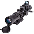 Firefield FF13071K RapidStrike Kit Matte Black 1-4x24mm, 30mm Tube 5 MOA Illuminated Black/Green/Red Circle Dot Reticle | FIREFIELD