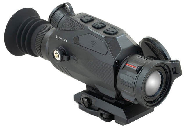 Nocpix SLIML25 Slim L25 Matte Black 25mm Multi- 1 DIY/1 Dynamic/6 Static Reticle 384x288, 12 Microns, 50 Hz Resolution | NOCPIX