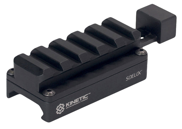 Kinetic Development Group SID5-050 Sidelock Universal Riser Short Black Aluminum
