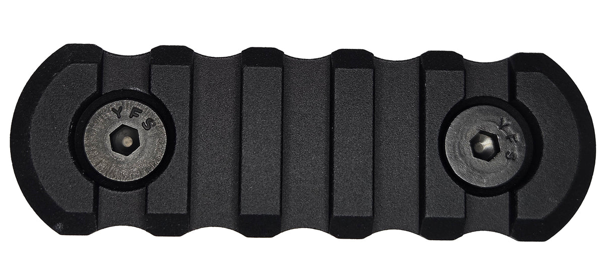 Tapco TAP22128 5 Slot Picatinny Rail Black Aluminum