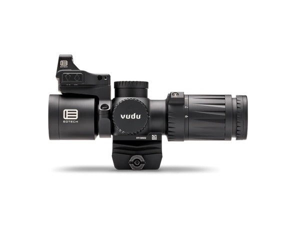 EOTech Vudu FFP Ultra Short Rifle Scope w/EFLX BLK 4-12X36mm MD5 MRAD Reticlew/Mount & EFLX Mount | EOTECH