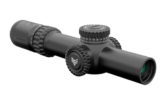 SWAMPFOX WAR16241-RM WARHORSE 1-6X24 FFP RED MOA | SWAMPFOX OPTICS