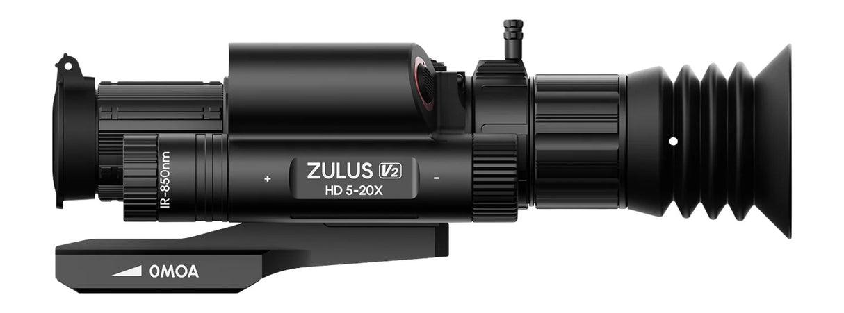 DNT ZHD520RV2 ZULUS HD 5-20X V2 D/N W/LSR RF | DNT OPTICS
