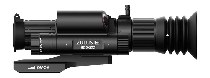DNT ZHD520RV2 ZULUS HD 5-20X V2 D/N W/LSR RF | DNT OPTICS