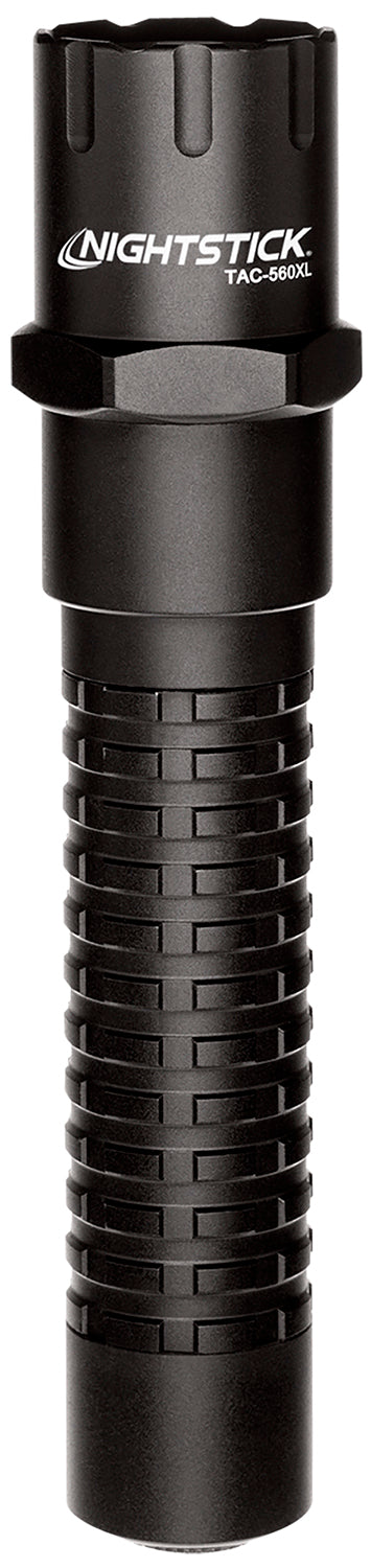 Nightstick TAC560XL Metal Multi-Function Tactical Flashlight-Rechargeable Matte Black 140/350/800 Lumens White LED