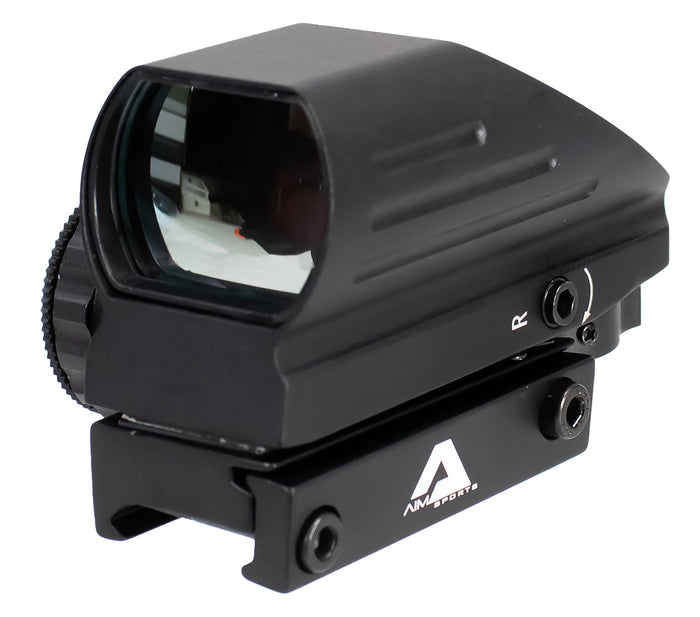Aim Sports RT406C Reflex Sight Classic II Edition Matte Black 1x33mm Red/Green Multi Reticle