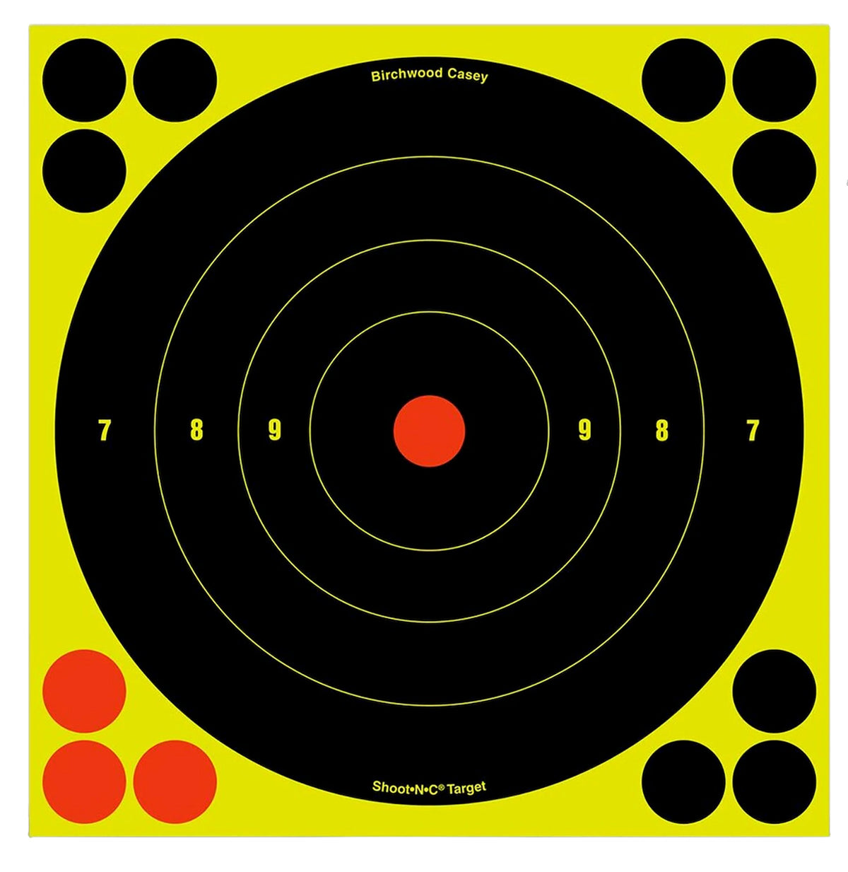 Birchwood Casey Shoot-N-C Target Bullseye 8 in. 6 pk.