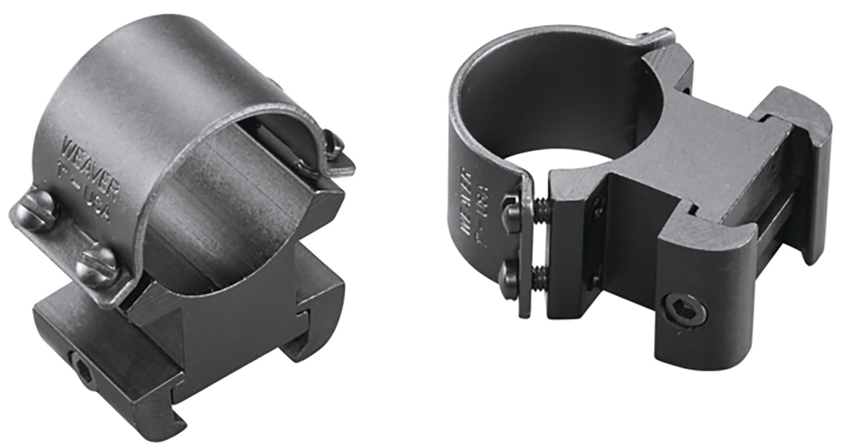 Weaver Mounts 49145 Sure Grip Windage Adjustable Rings Matte Black 1" Extra High