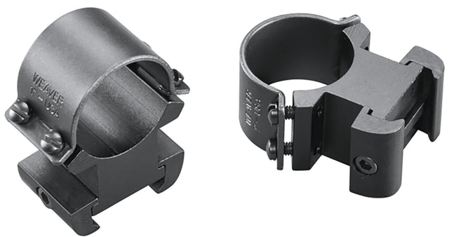 Weaver Mounts 49145 Sure Grip Windage Adjustable Rings Matte Black 1" Extra High