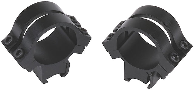 Weaver Mounts 49053 Quad Lock Detachable Tip-Off Rings Black 1"