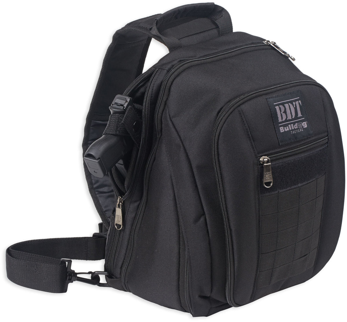 Bulldog BDT408B BDT Tactical Sling Pack Small Nylon w/ Black Finish