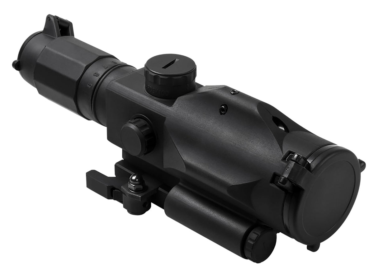 NcStar VSRTP3940GV3 SRT Gen 3 Black Hardcoat Anodized 3-9x40mm Illuminated P4 Sniper Reticle Green Laser | NCSTAR